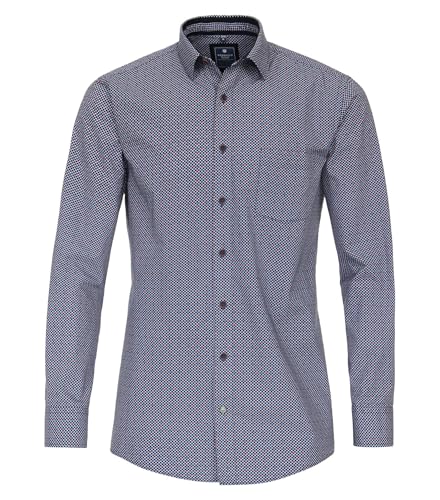 Redmond - Comfort Fit - Herren Hemd Langarm (232060111), Größe:XL, Farbe:Rot(50) von Redmond