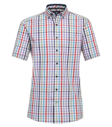 Redmond Freizeithemd Kurzarm kariert Comfort Fit 10 blau XXL Redmond Freizeithemd Kurzarm kariert Comfort Fit 10 blau XXL von Redmond