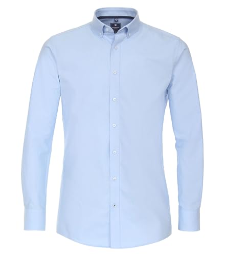 Redmond Freizeithemd Uni Comfort Fit Hellblau 4XL von Redmond