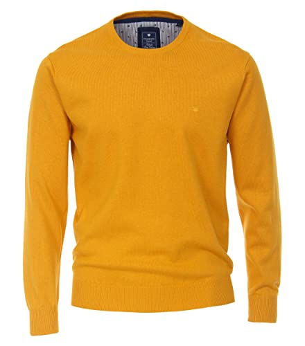 Redmond - Herren Pullover mit Rundhals-Ausschnitt (500), Größe:XL, Farbe:Gelb(42) von Redmond