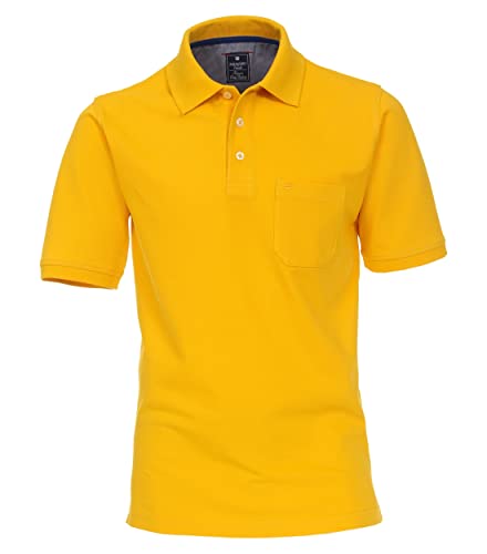 Redmond Polo-Shirt Uni 42 gelb XXL von Redmond
