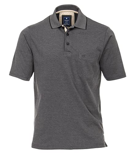 Redmond Polo-Shirt Uni 79 grau 4XL von Redmond
