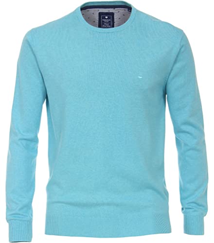 Redmond - Herren Pullover mit Rundhals-Ausschnitt (500), Größe:4XL, Farbe:Aqua (118) von Redmond