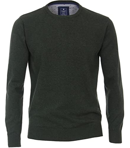 Redmond - Herren Pullover mit Rundhals-Ausschnitt (500), Größe:L, Farbe:Dunkelgrün (626) von Redmond