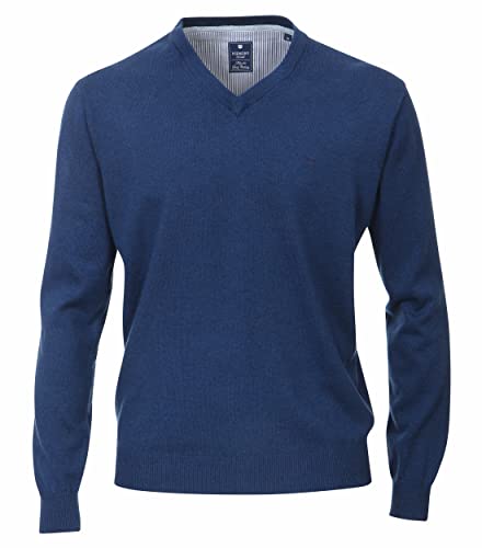 Redmond - Herren Pullover mit V-Ausschnitt (600), Größe:5XL, Farbe:Blau(12) von Redmond