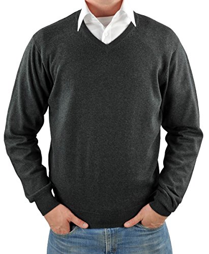 Redmond Pullover Uni 79 grau S von Redmond