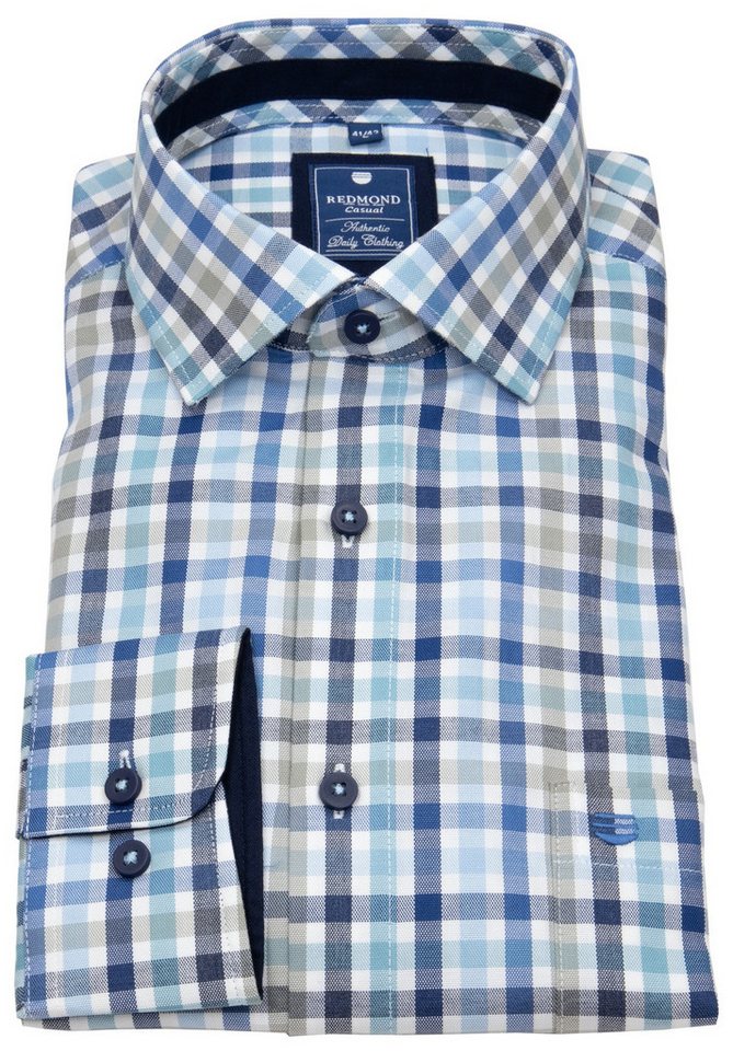 Redmond Karohemd Kentkragen von Redmond