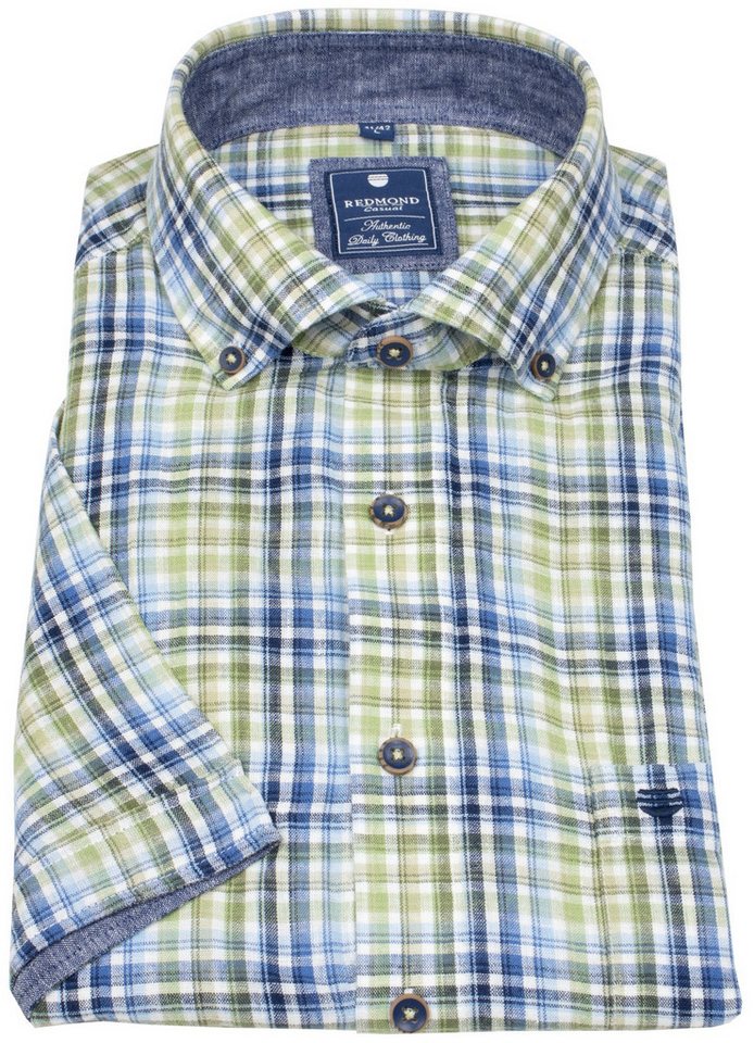 Redmond Kurzarmhemd Button-Down-Kragen Redmond Kurzarmhemd Button-Down-Kragen von Redmond