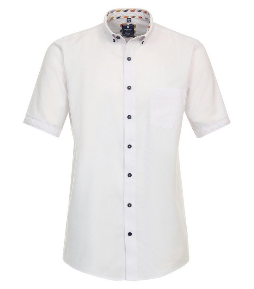 Redmond Kurzarmhemd NOS OXFORD CASUAL HEMD COMFORT 0 WEISS von Redmond