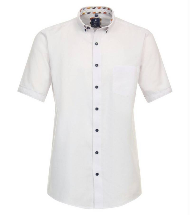 Redmond Kurzarmhemd NOS OXFORD CASUAL HEMD COMFORT 0 WEISS von Redmond