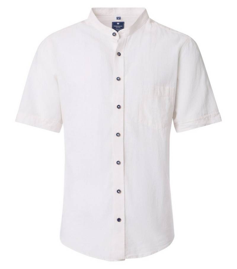 Redmond Kurzarmhemd uni Comfort Fit von Redmond