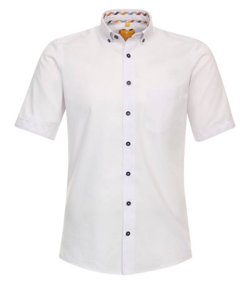 Redmond Kurzarmhemd uni Modern Fit von Redmond