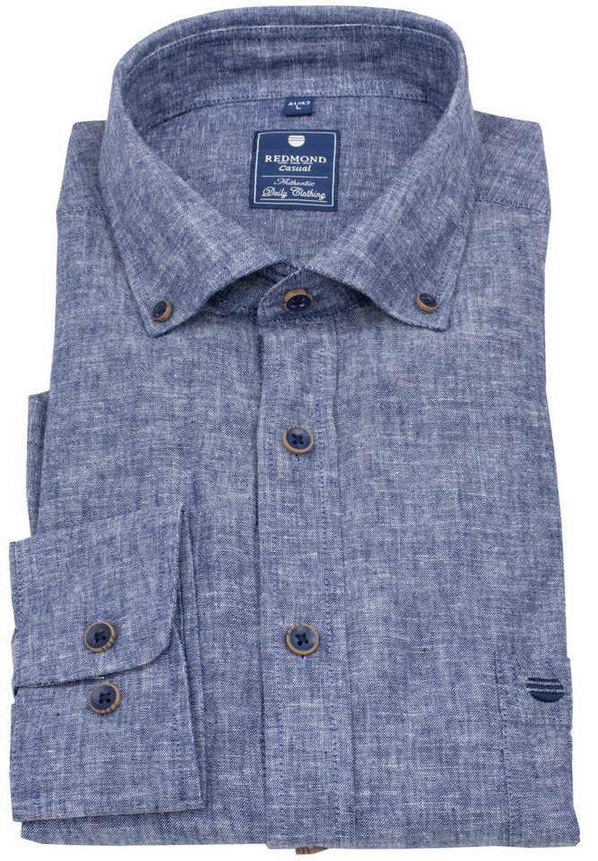 Redmond Langarmhemd Button-Down-Kragen von Redmond