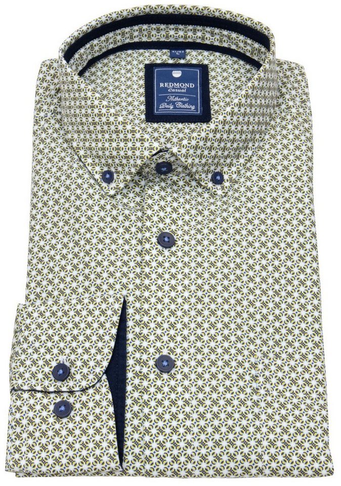 Redmond Langarmhemd Button-Down-Kragen von Redmond