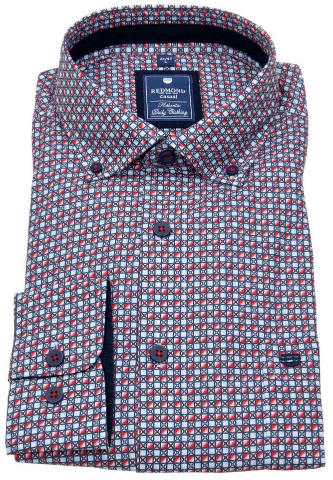 Redmond Langarmhemd Button-Down-Kragen von Redmond