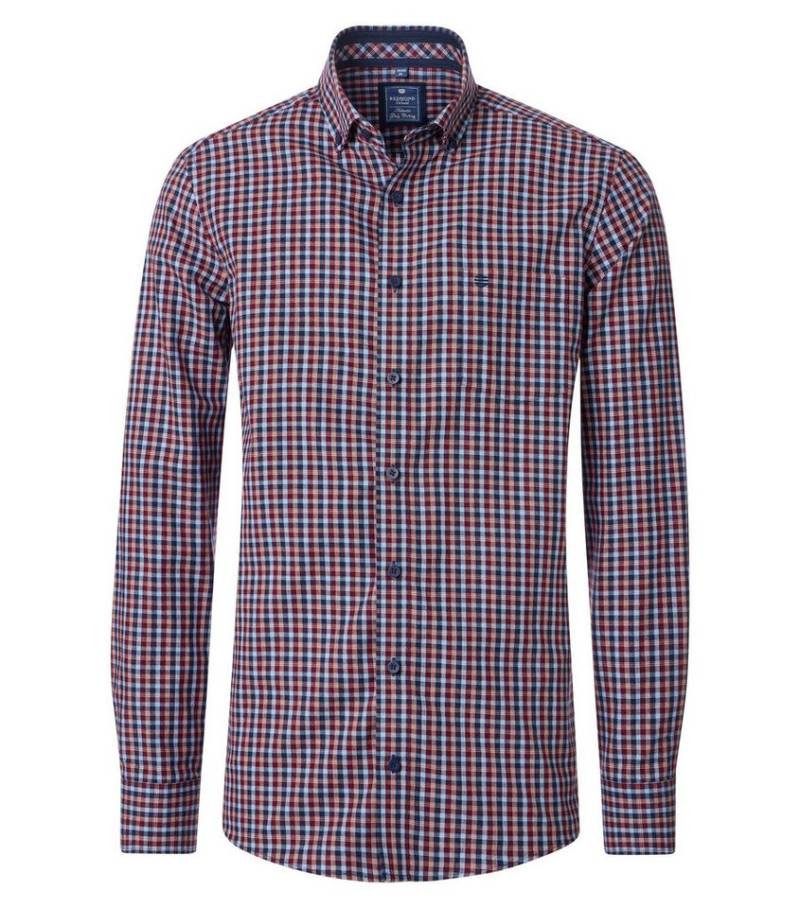 Redmond Langarmhemd kariert Comfort Fit von Redmond