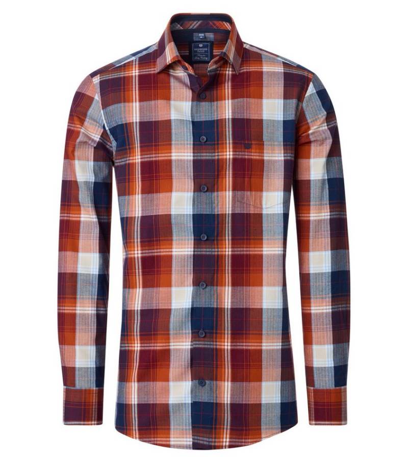 Redmond Langarmhemd kariert Comfort Fit von Redmond