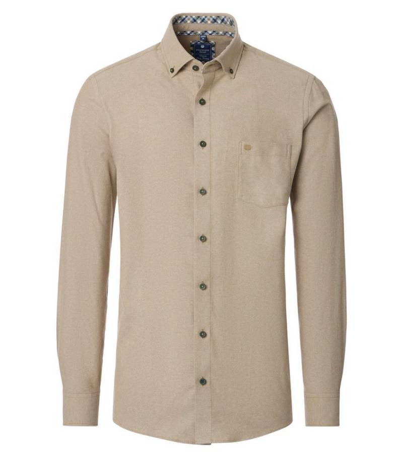 Redmond Langarmhemd uni Comfort Fit von Redmond