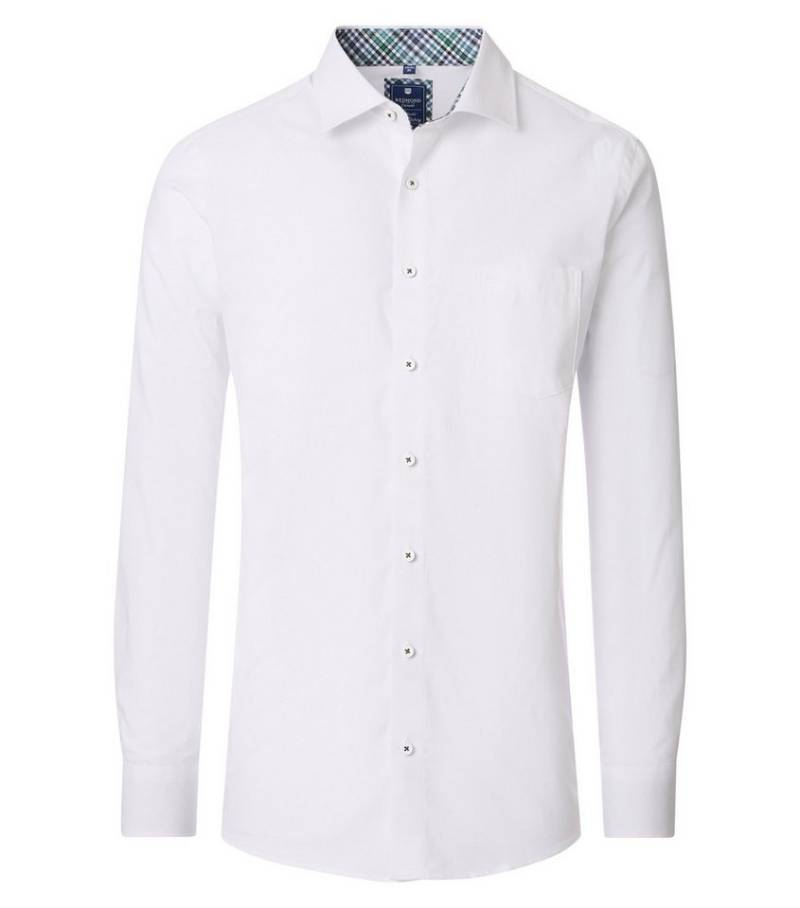 Redmond Langarmhemd uni Comfort Fit von Redmond