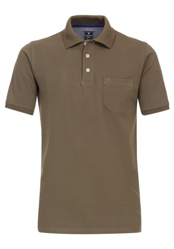 Redmond Polo Halbarm geknöpfter Polokragen Pique Camel Größe M Redmond Polo Halbarm geknöpfter Polokragen Pique Camel Größe M von Redmond