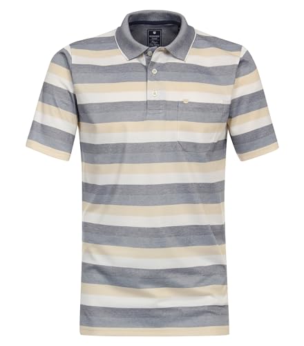 Redmond Polo-Shirt gestreift 10 blau XXL von Redmond