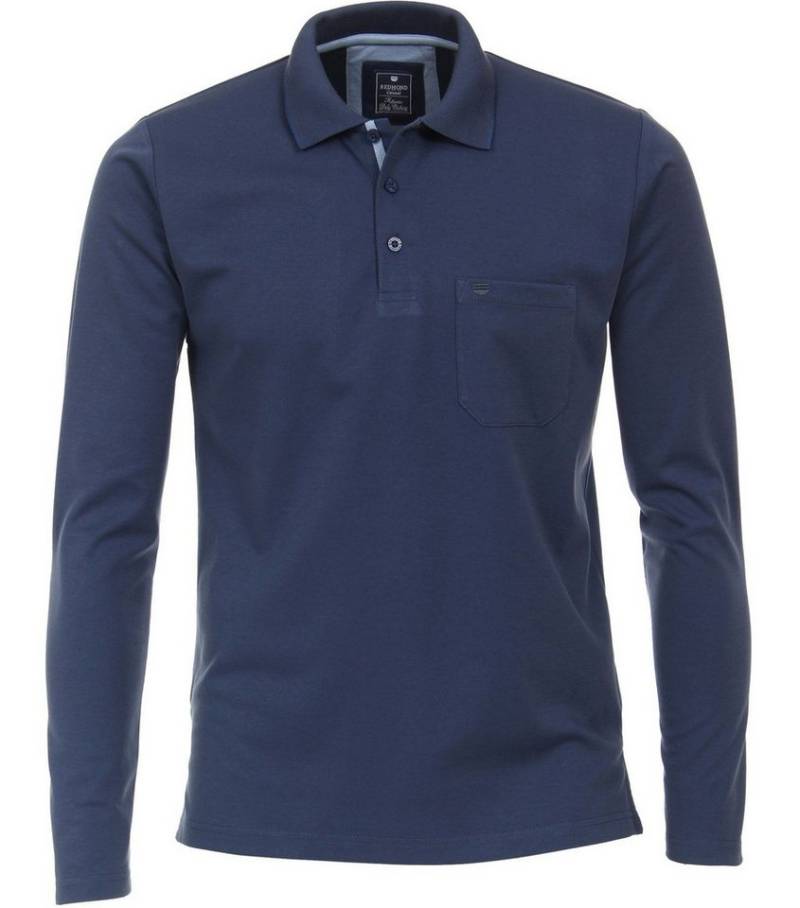 Redmond Poloshirt 912111 mit langen Ärmeln in hochwertiger Qualität von Redmond