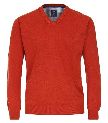 Redmond - Herren Pullover mit V-Ausschnitt (600), Größe:5XL, Farbe:Terra (213) von Redmond