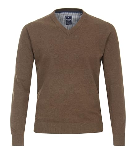 Redmond - Herren Pullover mit V-Ausschnitt (600), Größe:5XL, Farbe:Braun (302) von Redmond