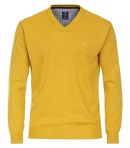 Redmond - Herren Pullover mit V-Ausschnitt (600), Größe:L, Farbe:Gelb (405) von Redmond