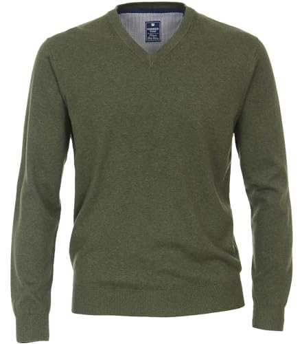 Redmond - Herren Pullover mit V-Ausschnitt (600), Größe:5XL, Farbe:Grün (622) von Redmond