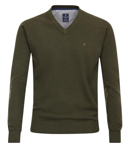 Redmond - Herren Pullover mit V-Ausschnitt (600), Größe:4XL, Farbe:Grün (631) von Redmond