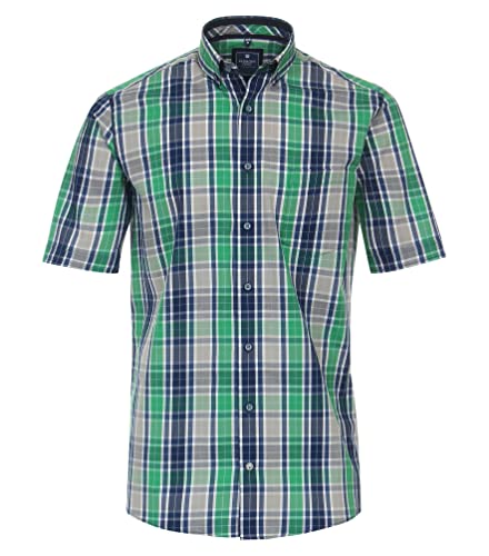Redmond - Regular Fit - Herren Kurzarm Hemd, (231060999), Größe:M, Farbe:Grün(60) von Redmond
