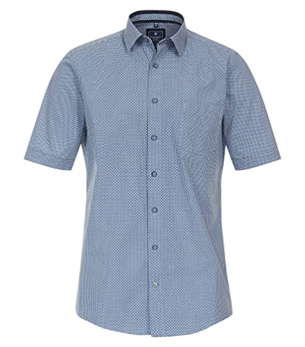 Redmond - Regular Fit - Herren Kurzarm Hemd, (231065999), Größe:L, Farbe:Blau(10) von Redmond