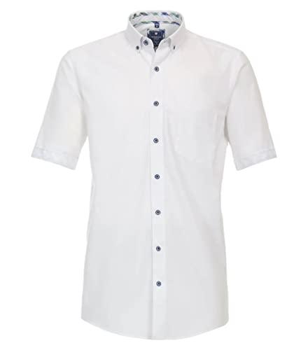 Redmond - Regular Fit - Herren Kurzarm Hemd, (231070999), Größe:M, Farbe:Weiß(0) von Redmond