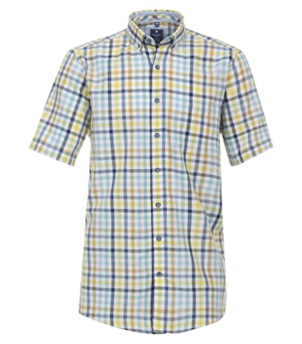 Redmond - Regular Fit - Herren Kurzarm Hemd, (231075999), Größe:XL, Farbe:Blau(10) von Redmond