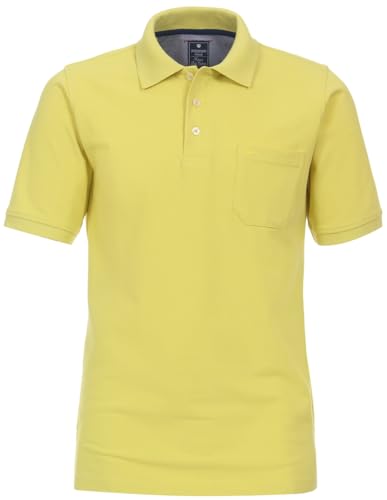 REDMOND - Regular Fit - Herren Polo Shirt (900), 3XL, Gelb (44) von Redmond