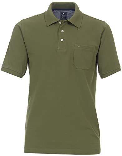 Redmond - Regular Fit - Herren Polo Shirt (900), Grün (610), 4XL von Redmond