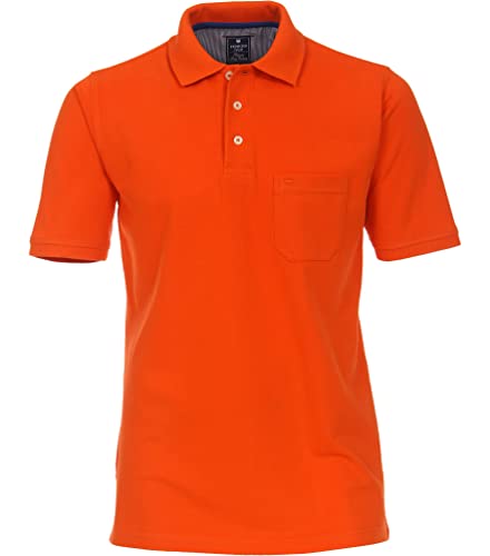 Redmond - Regular Fit - Herren Polo Shirt (900),Rot205),M von Redmond