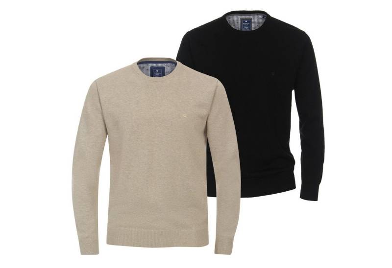 Redmond Rundhalspullover Pullover (1-tlg) hochwertige Qualität mit Rundhals-Ausschnitt im 2er Pack von Redmond
