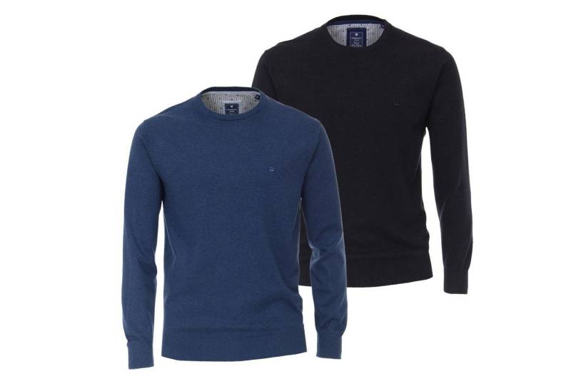 Redmond Rundhalspullover Pullover (1-tlg) hochwertige Qualität mit Rundhals-Ausschnitt im 2er Pack von Redmond