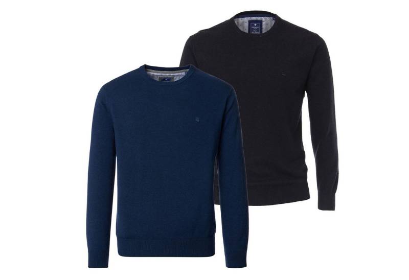 Redmond Rundhalspullover Pullover (1-tlg) hochwertige Qualität mit Rundhals-Ausschnitt im 2er Pack von Redmond