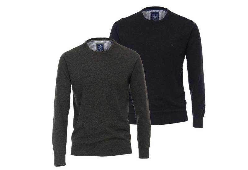 Redmond Rundhalspullover Pullover (1-tlg) hochwertige Qualität mit Rundhals-Ausschnitt im 2er Pack von Redmond