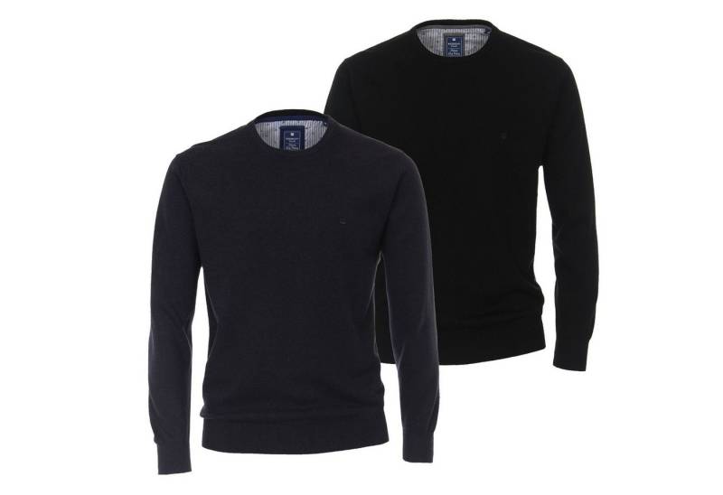Redmond Rundhalspullover Pullover (1-tlg) hochwertige Qualität mit Rundhals-Ausschnitt im 2er Pack von Redmond