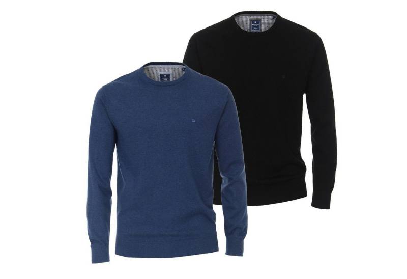 Redmond Rundhalspullover Pullover (1-tlg) hochwertige Qualität mit Rundhals-Ausschnitt im 2er Pack von Redmond