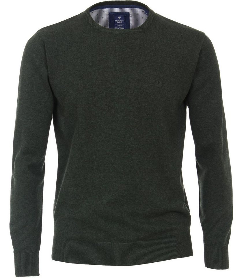 Redmond Rundhalspullover Pullover (1-tlg., 1er-Pack) hochwertige Qualität mit Rundhals-Ausschnitt in vielen Farben von Redmond