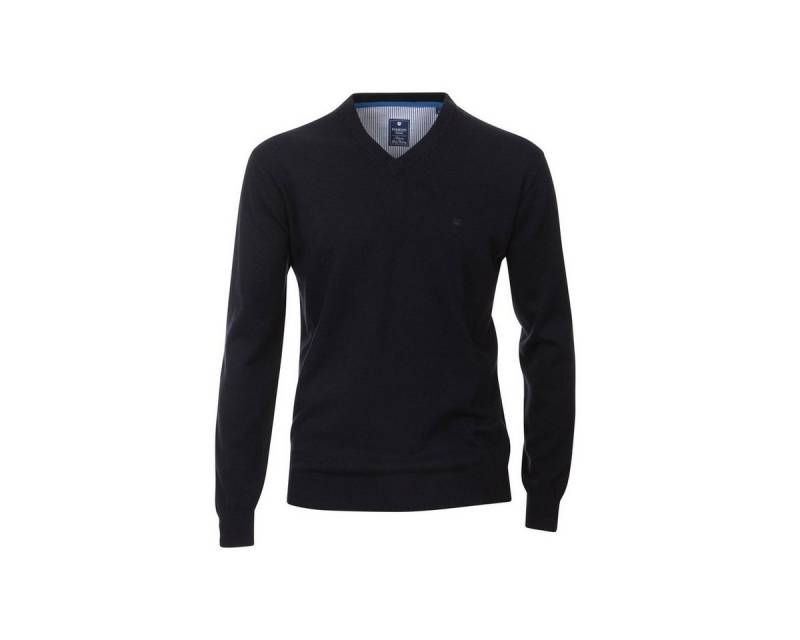 Redmond Rundhalspullover V Pullover für Herren in blau (1-tlg) von Redmond