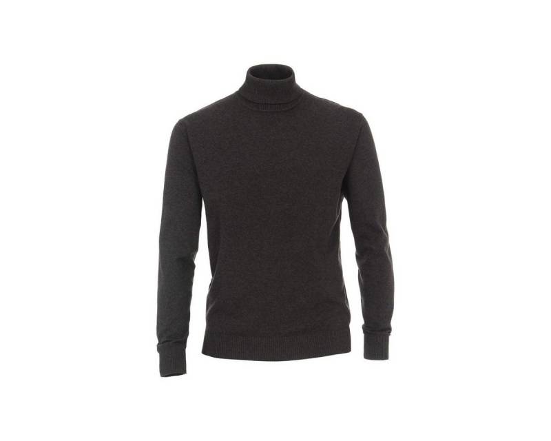 Redmond Rundhalspullover Troyer für Damen in grau (1-tlg) von Redmond