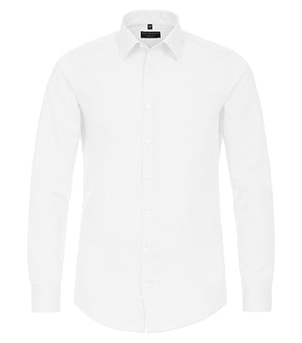 Redmond Businesshemd Uni Slim Fit Weiß L von Redmond