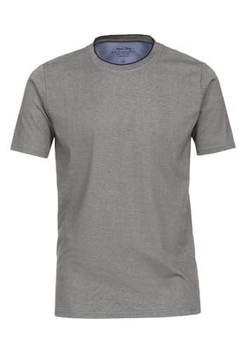 Redmond T-Shirt Halbarm Rundhals Pique anthrazit Größe X4L von Redmond