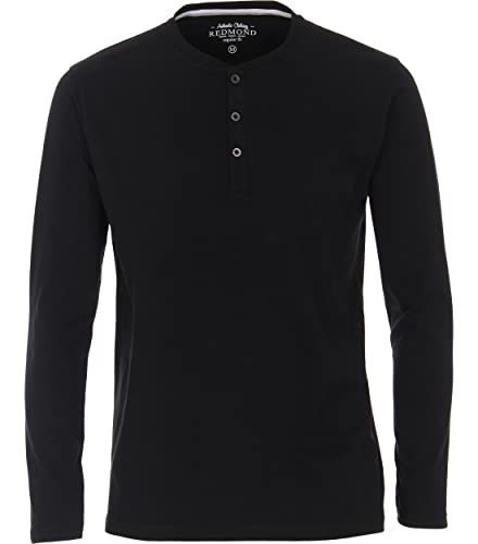 Redmond T-Shirt Langarm Uni 90 schwarz XL von Redmond